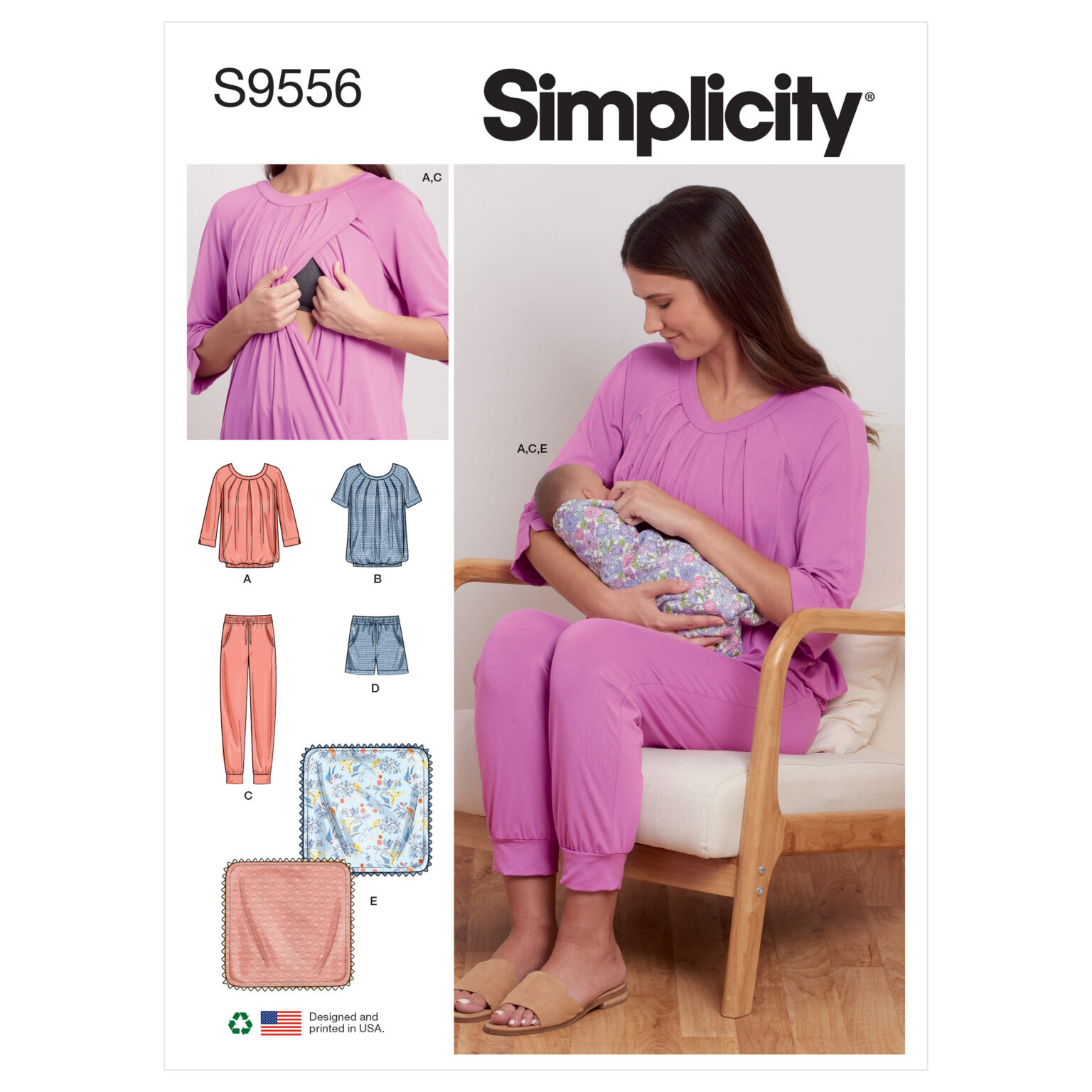 Simplicity Sewing Pattern Remnant House Fabric