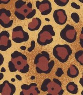 Leopard Cotton Poplin Fabric