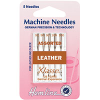 Leather / Suede Sewing Machine Needles Mixed