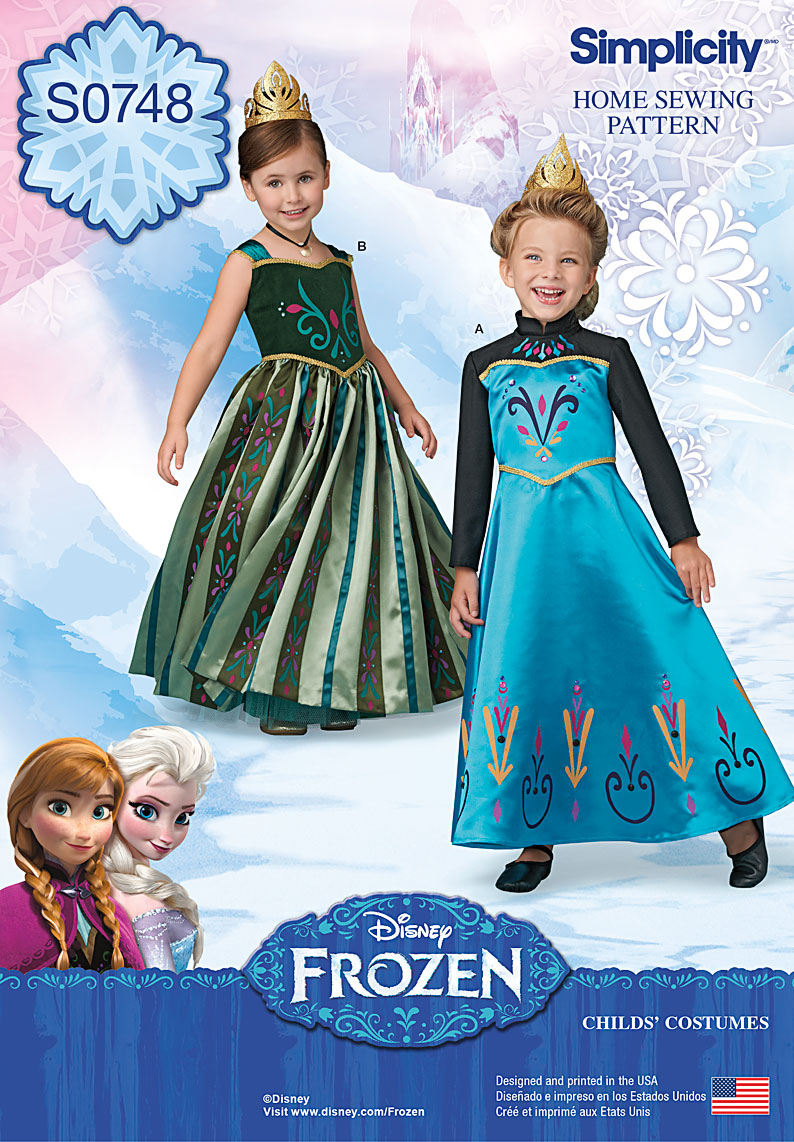 anna frozen coronation dress pattern