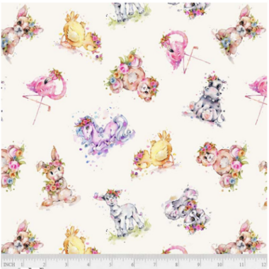 Little Darlings Fabric Sillier than Sally Designs