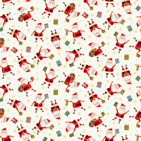 Makower Christmas Fabric – Remnant House Fabric