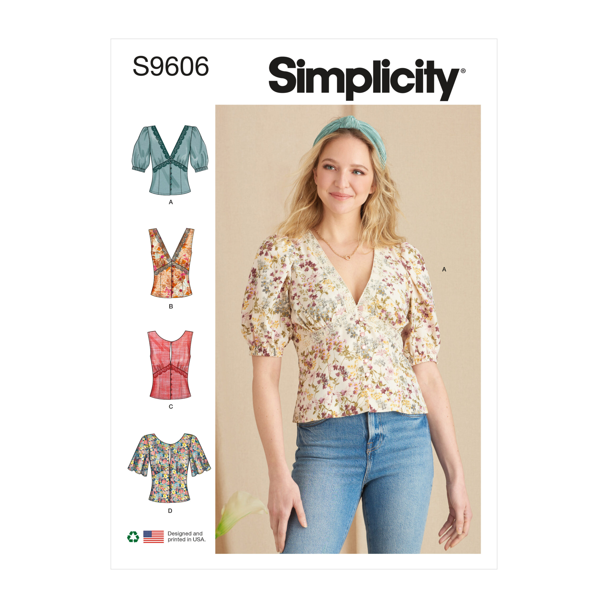 Simplicity Pattern 8549 Women's' Bra Tops – Remnant House Fabric
