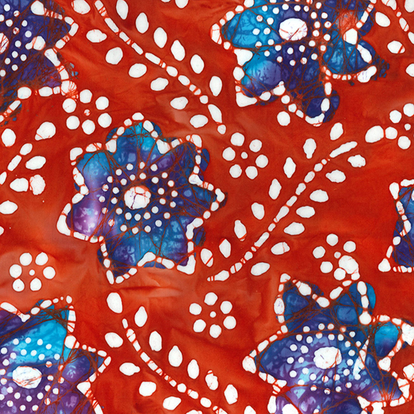 John Louden 021802 50s Cotton Hand Printed Batik Fabric